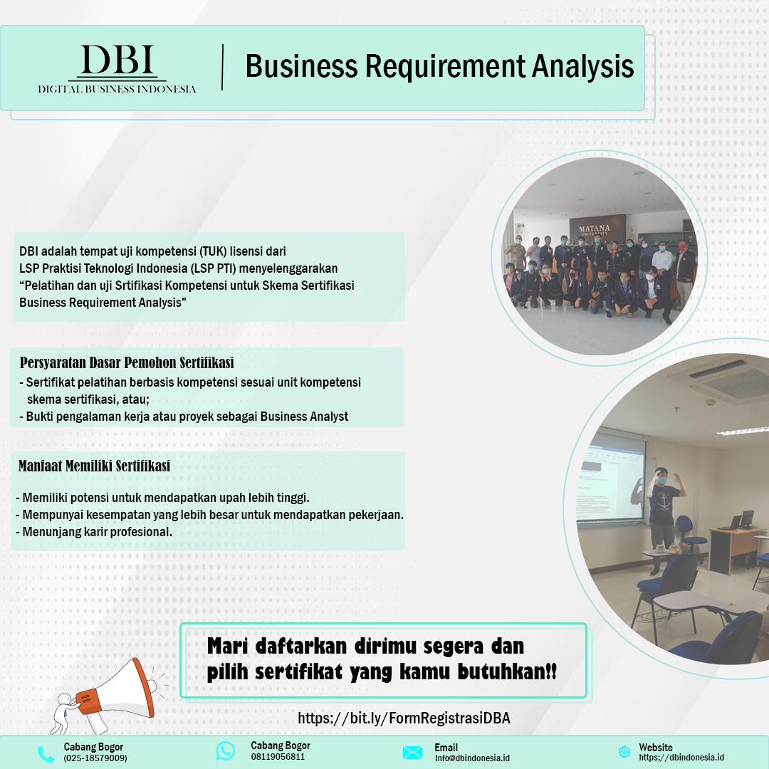 Digital Business Analysis (DBA) 